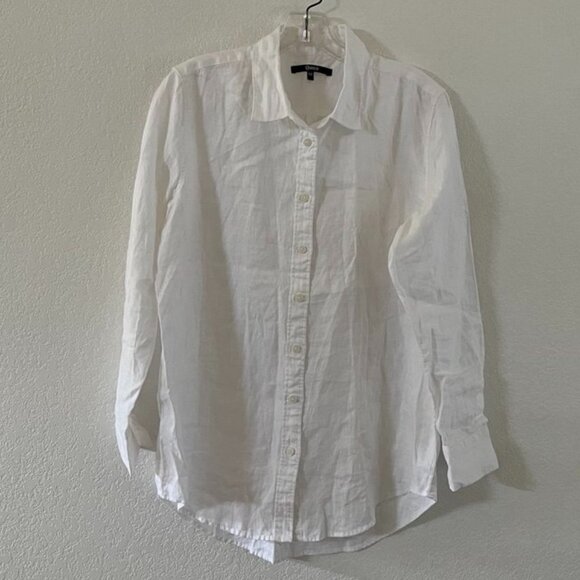 Quince 100% European Linen Long Sleeve Shirt - Picture 3 of 6